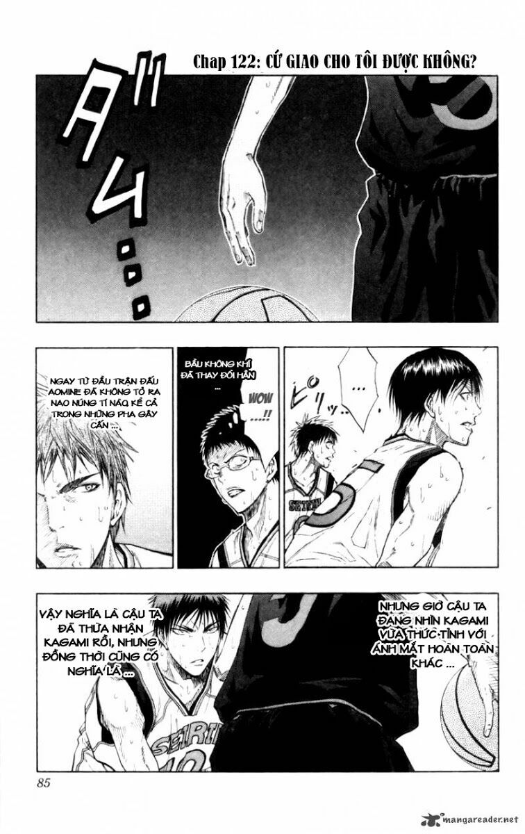 Vua bóng rổ Kuroko: Chapter 122