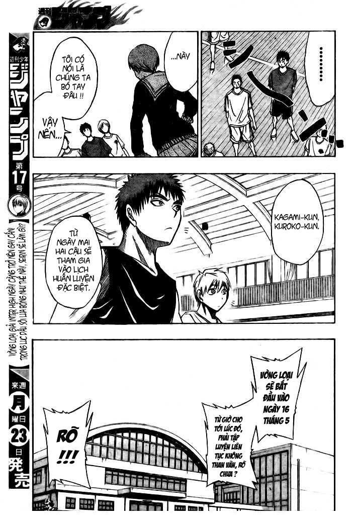 Vua bóng rổ Kuroko: Chapter 13