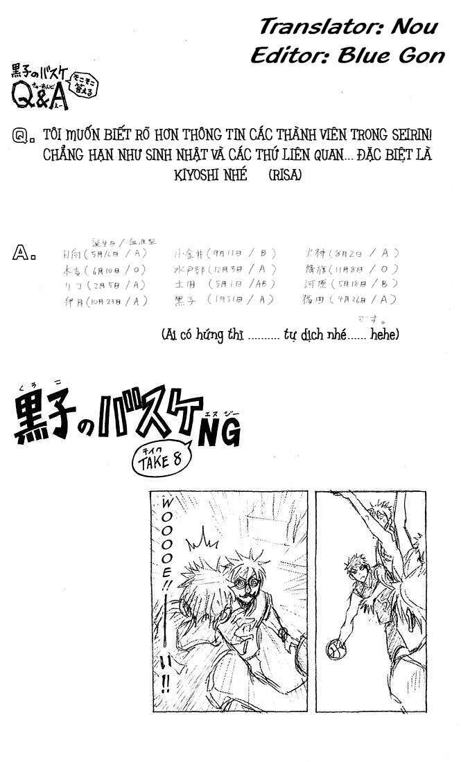 Vua bóng rổ Kuroko: Chapter 132