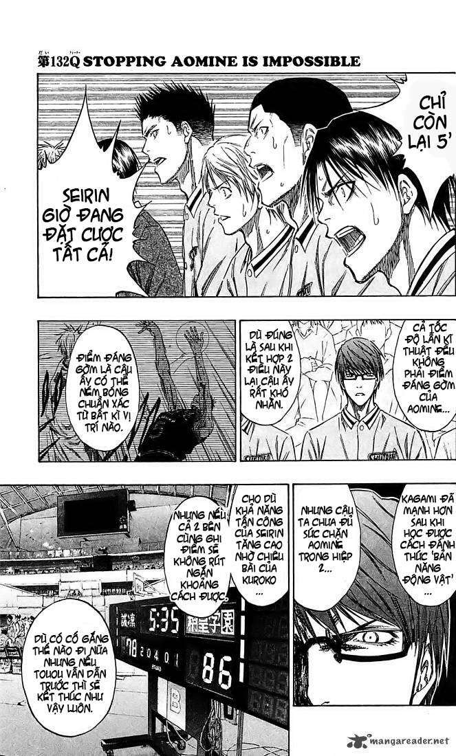 Vua bóng rổ Kuroko: Chapter 132