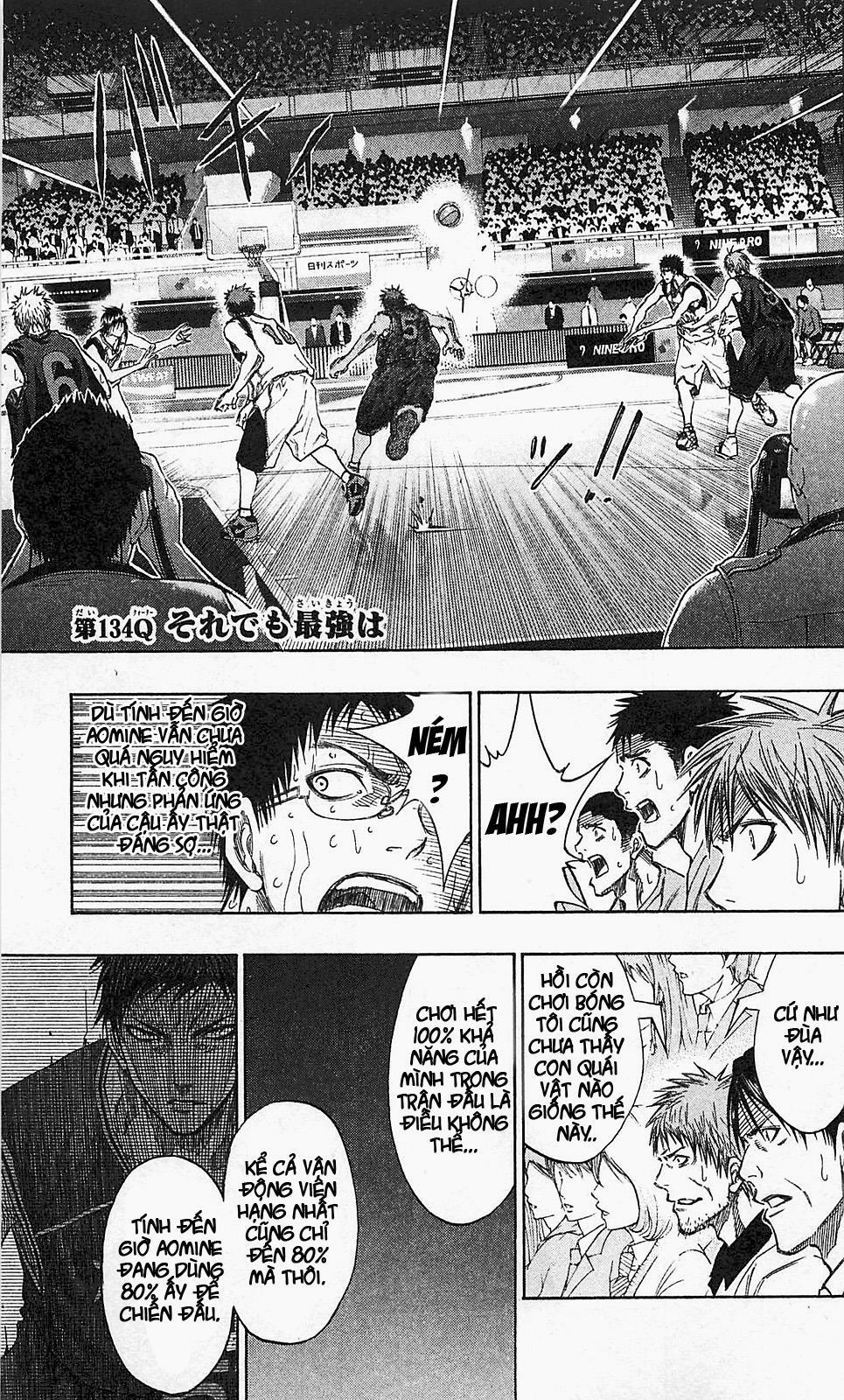 Vua bóng rổ Kuroko: Chapter 134