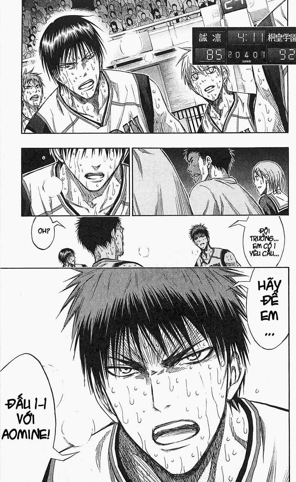 Vua bóng rổ Kuroko: Chapter 134