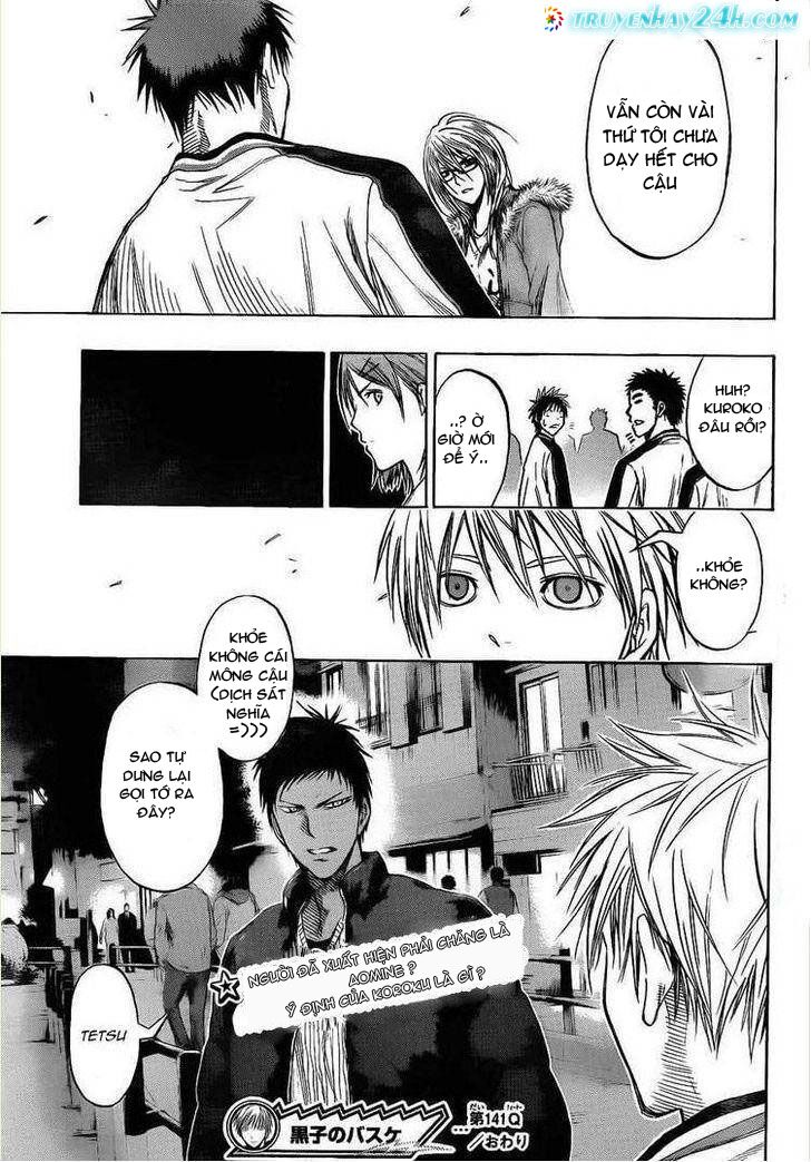 Vua bóng rổ Kuroko: Chapter 141