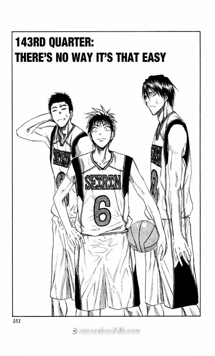 Vua bóng rổ Kuroko: Chapter 143