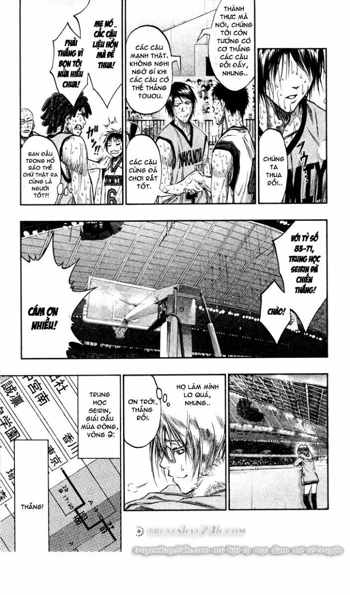 Vua bóng rổ Kuroko: Chapter 143