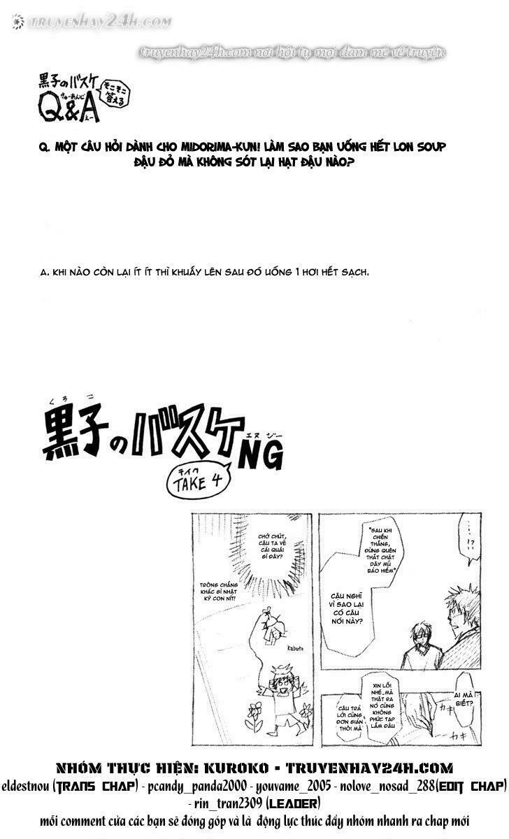 Vua bóng rổ Kuroko: Chapter 143