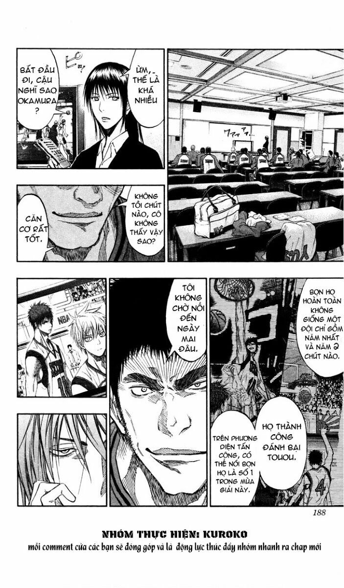 Vua bóng rổ Kuroko: Chapter 144