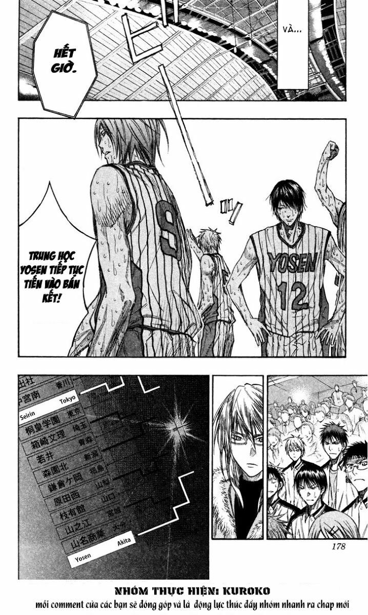Vua bóng rổ Kuroko: Chapter 144