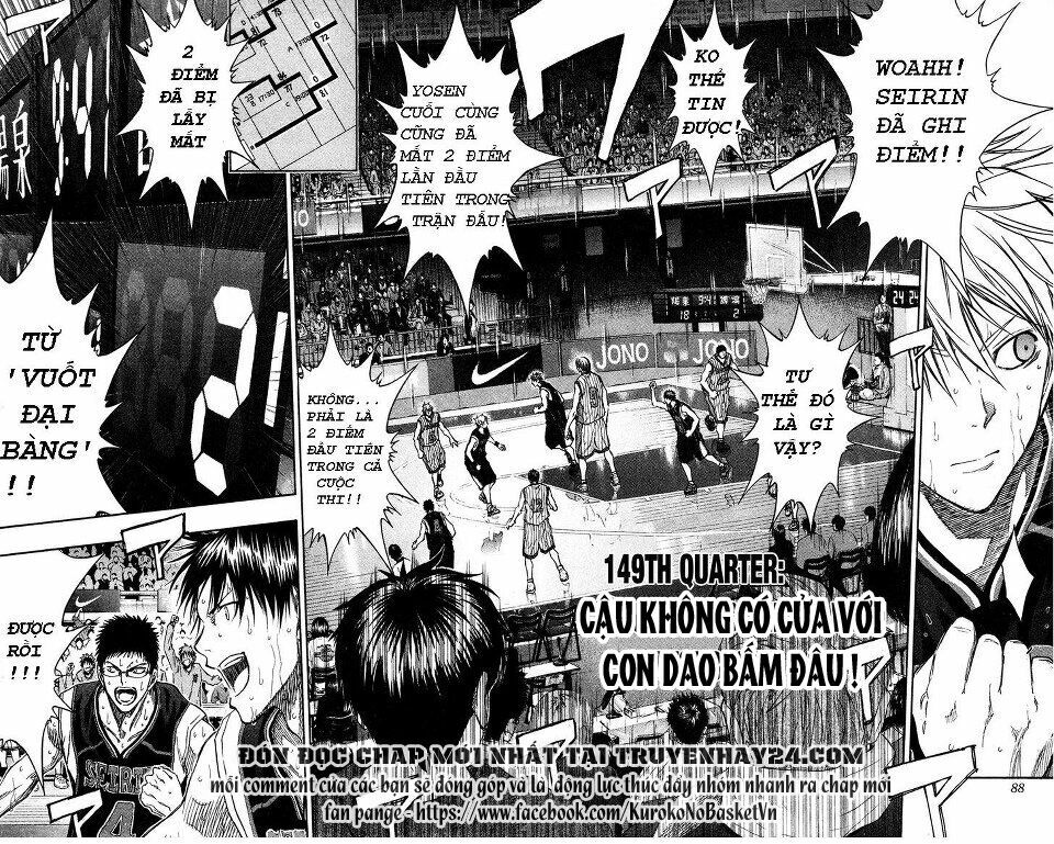Vua bóng rổ Kuroko: Chapter 149
