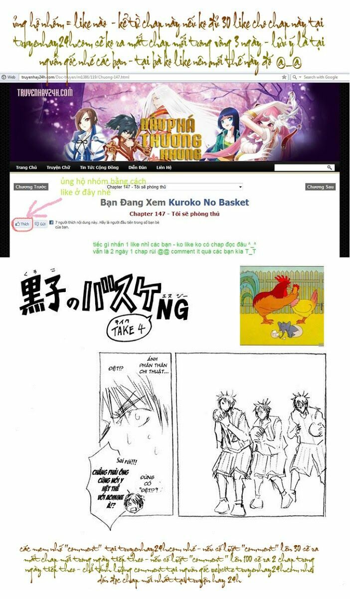 Vua bóng rổ Kuroko: Chapter 151