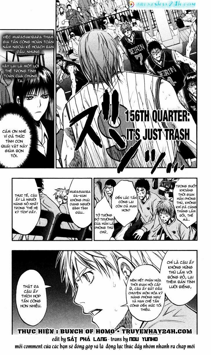 Vua bóng rổ Kuroko: Chapter 156