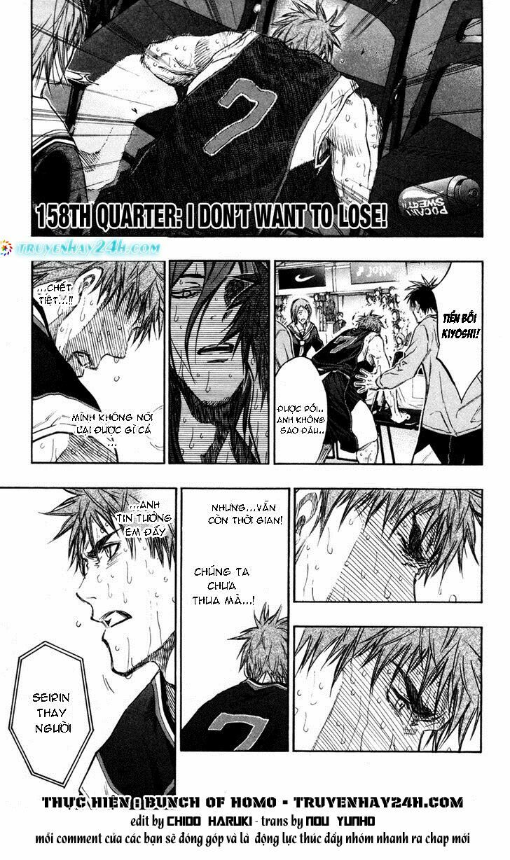 Vua bóng rổ Kuroko: Chapter 158