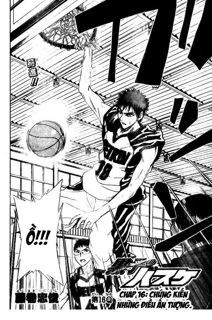 Vua bóng rổ Kuroko: Chapter 16