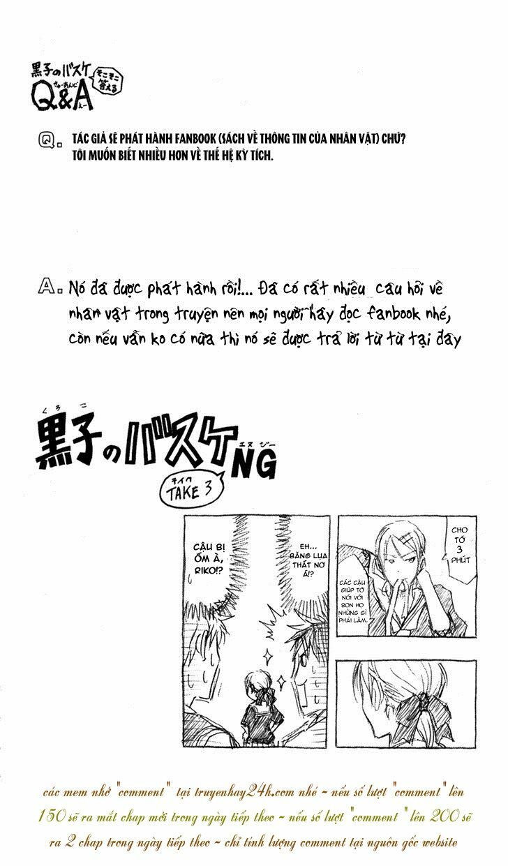 Vua bóng rổ Kuroko: Chapter 161