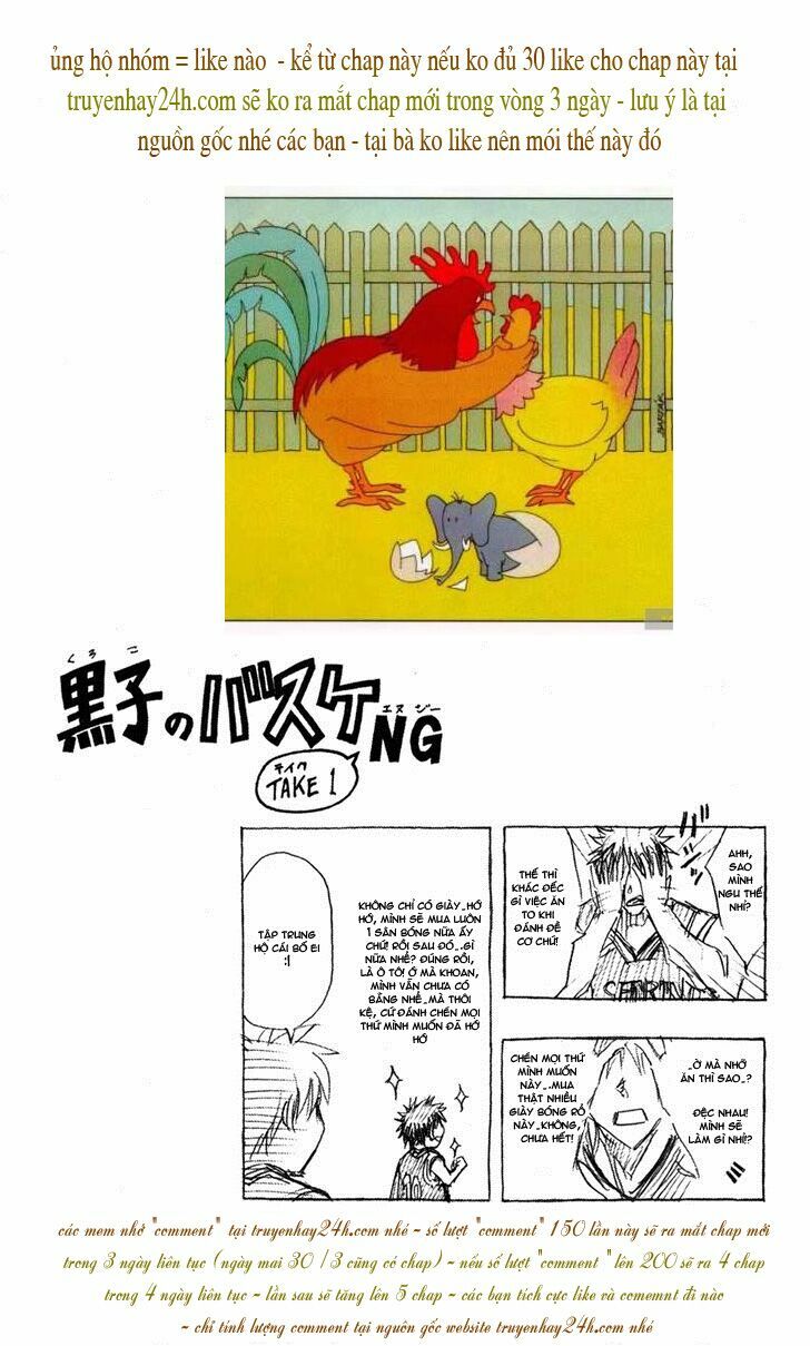 Vua bóng rổ Kuroko: Chapter 162