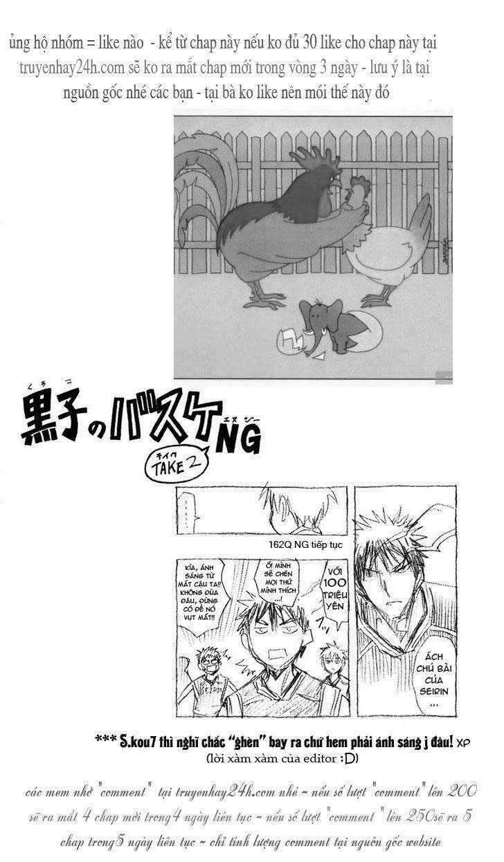 Vua bóng rổ Kuroko: Chapter 163