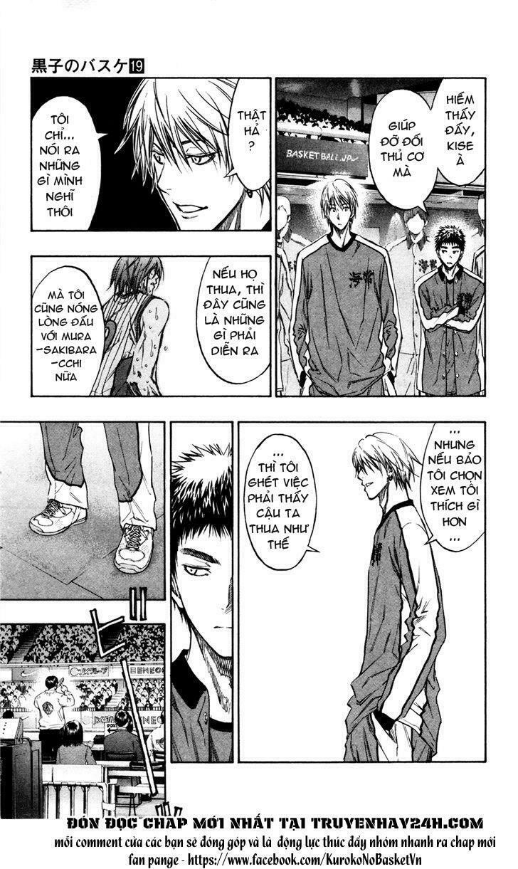 Vua bóng rổ Kuroko: Chapter 163
