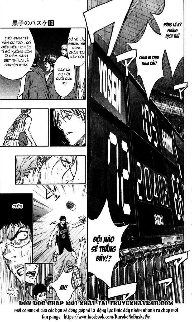 Vua bóng rổ Kuroko: Chapter 166