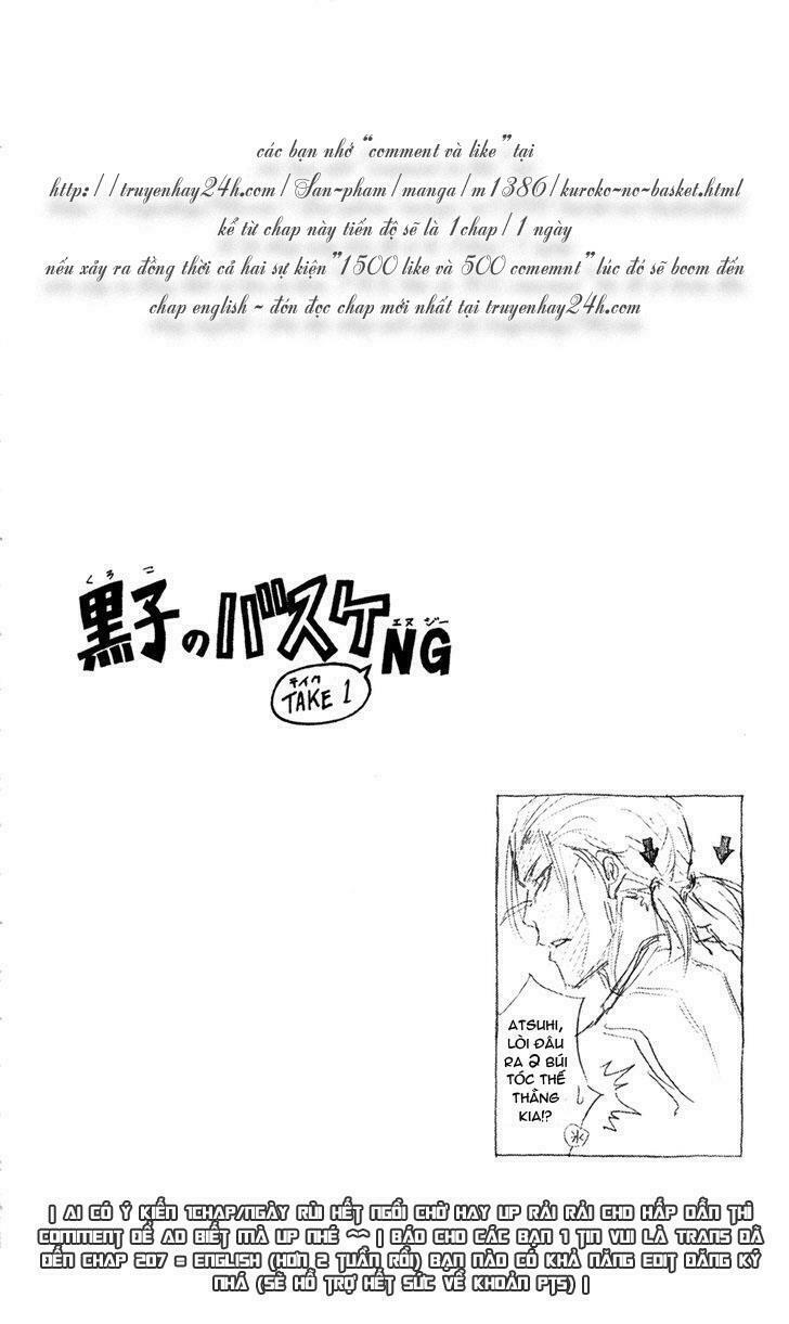 Vua bóng rổ Kuroko: Chapter 167