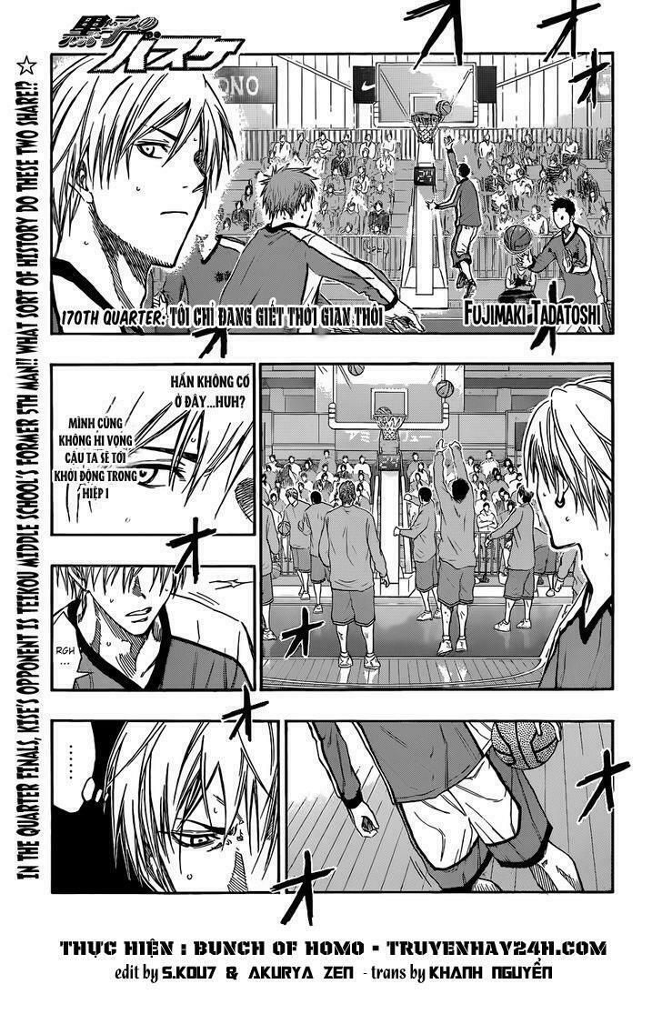 Vua bóng rổ Kuroko: Chapter 170