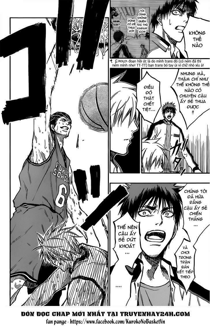 Vua bóng rổ Kuroko: Chapter 172