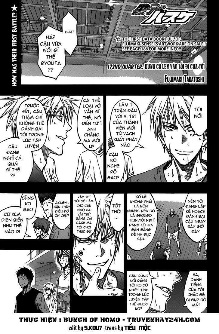 Vua bóng rổ Kuroko: Chapter 172