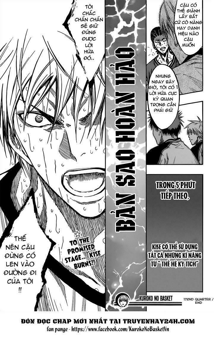 Vua bóng rổ Kuroko: Chapter 172