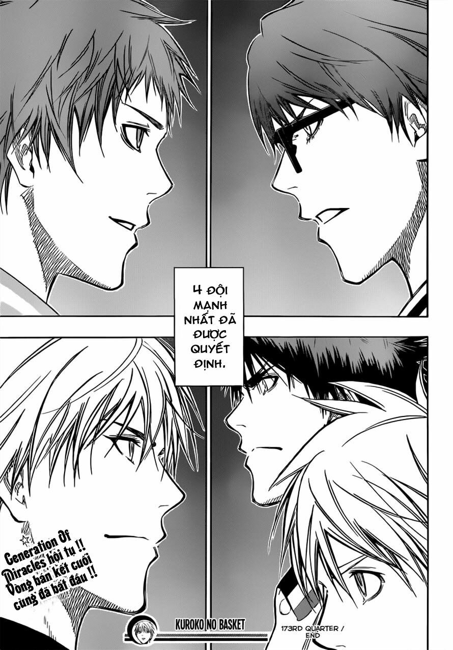 Vua bóng rổ Kuroko: Chapter 173