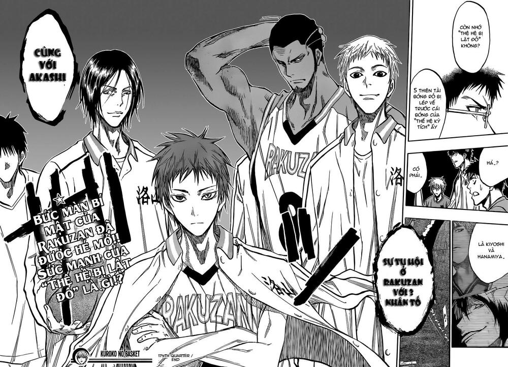 Vua bóng rổ Kuroko: Chapter 174