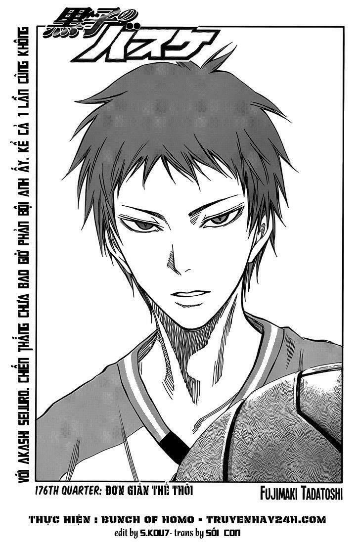 Vua bóng rổ Kuroko: Chapter 176
