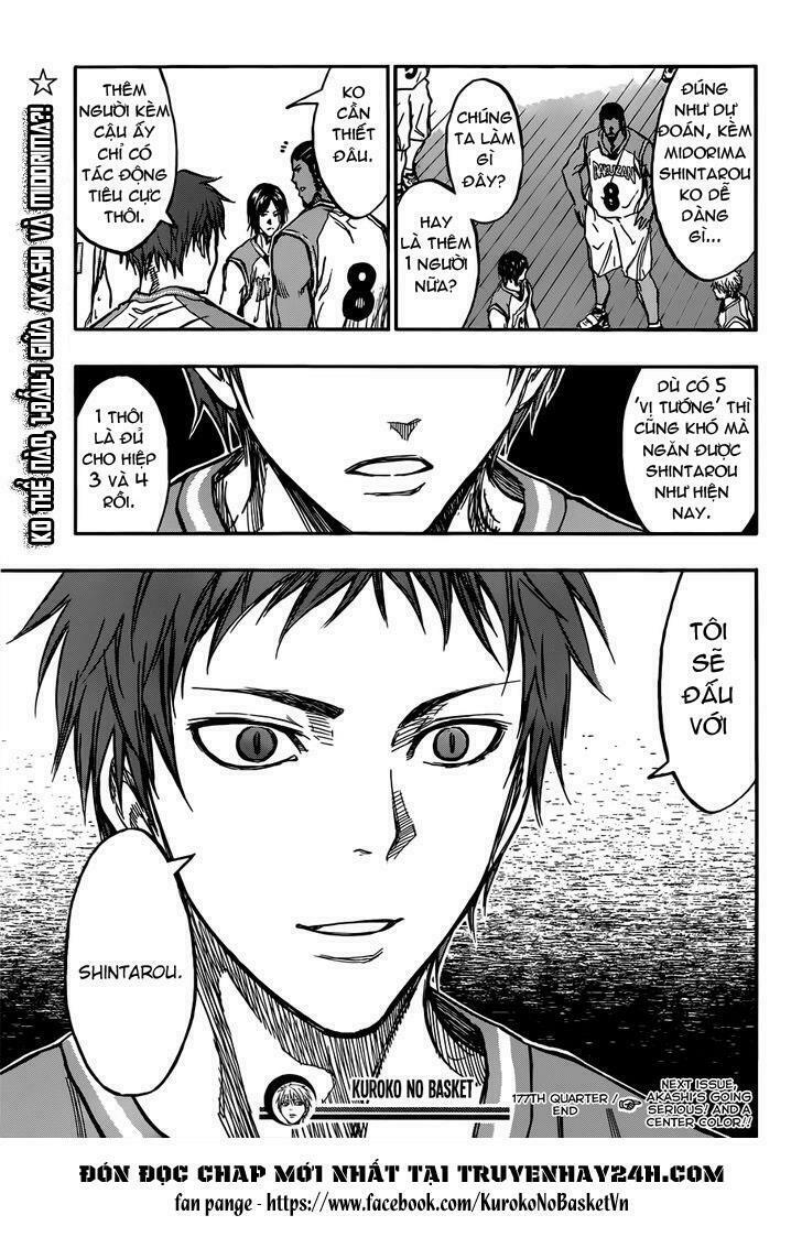 Vua bóng rổ Kuroko: Chapter 177