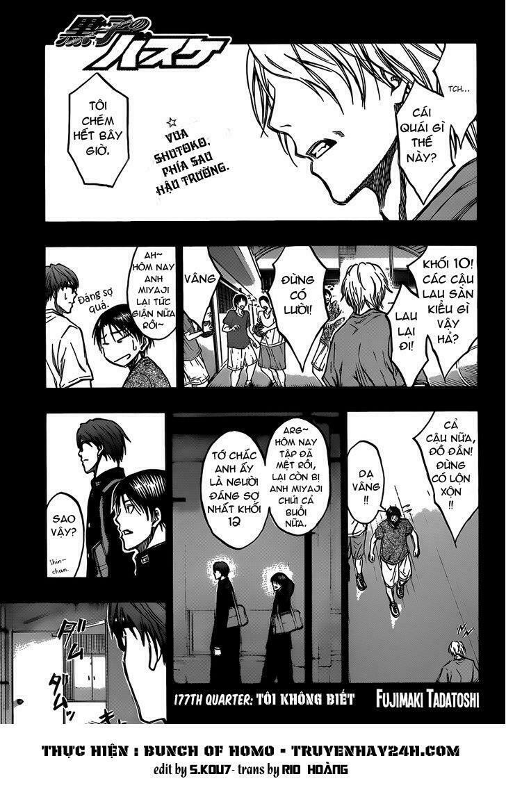 Vua bóng rổ Kuroko: Chapter 177
