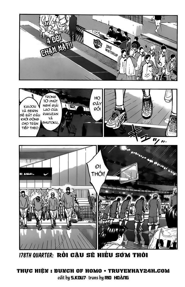 Vua bóng rổ Kuroko: Chapter 178