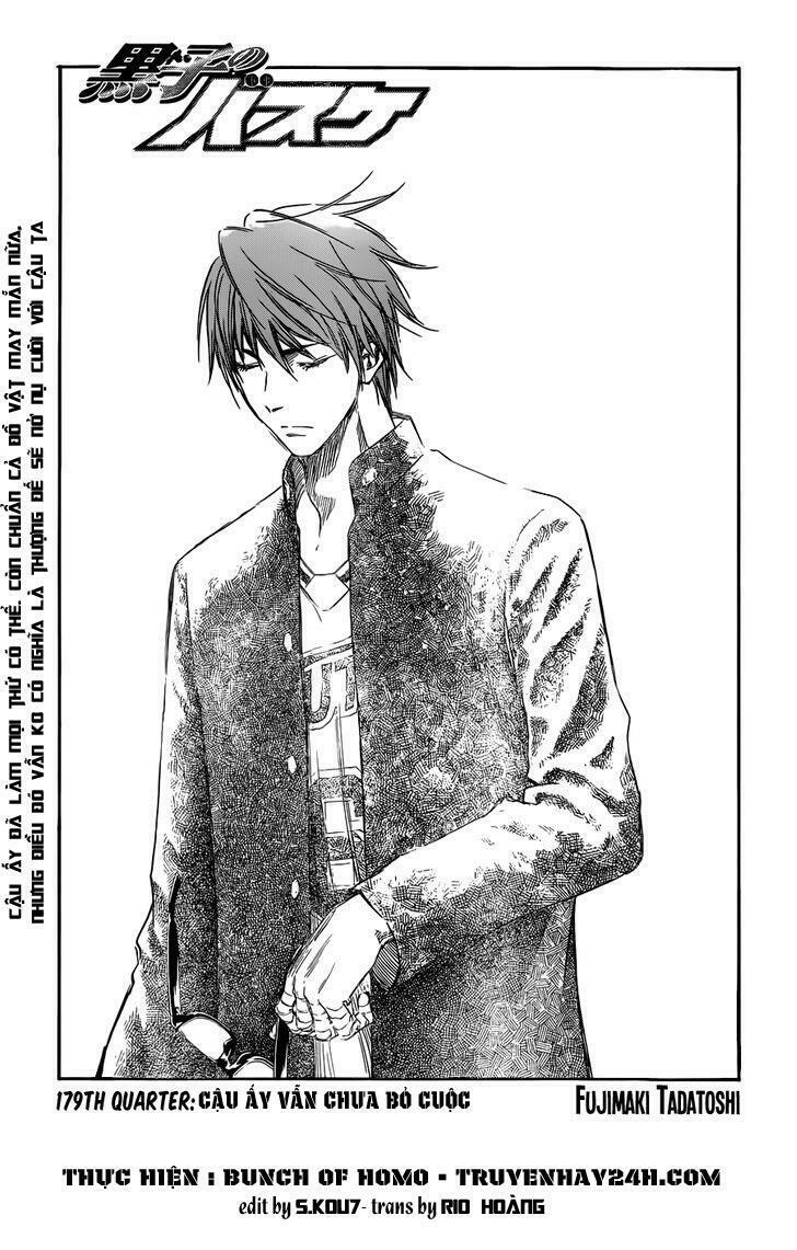 Vua bóng rổ Kuroko: Chapter 179