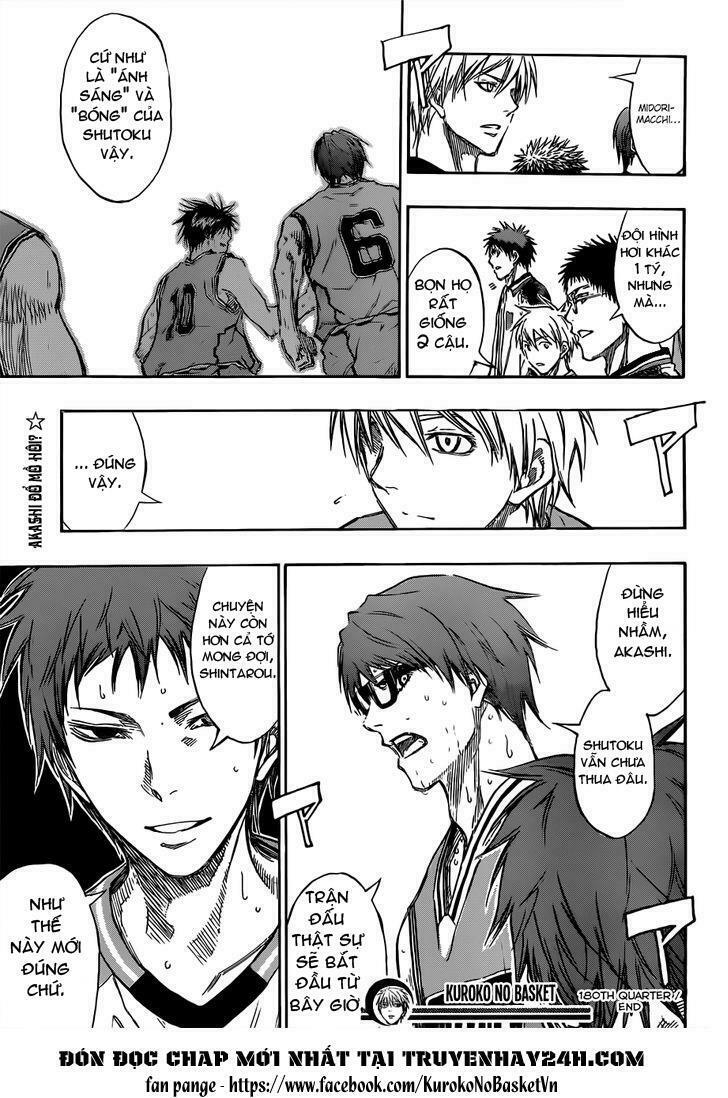 Vua bóng rổ Kuroko: Chapter 180