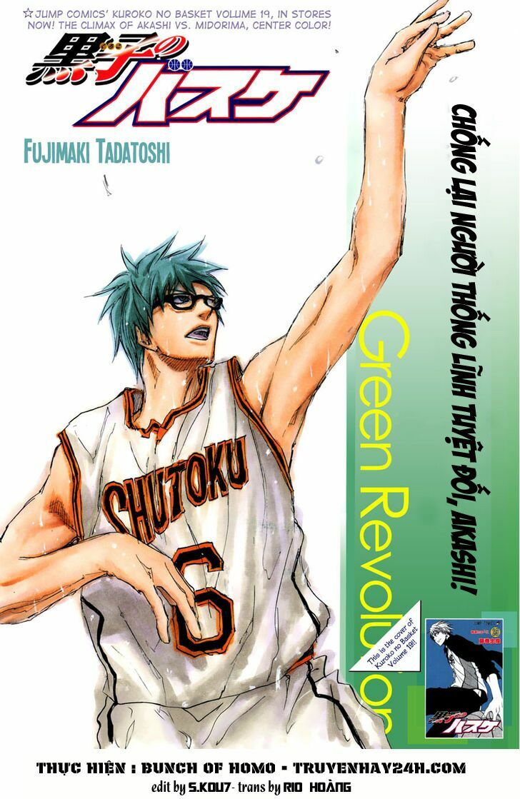 Vua bóng rổ Kuroko: Chapter 180