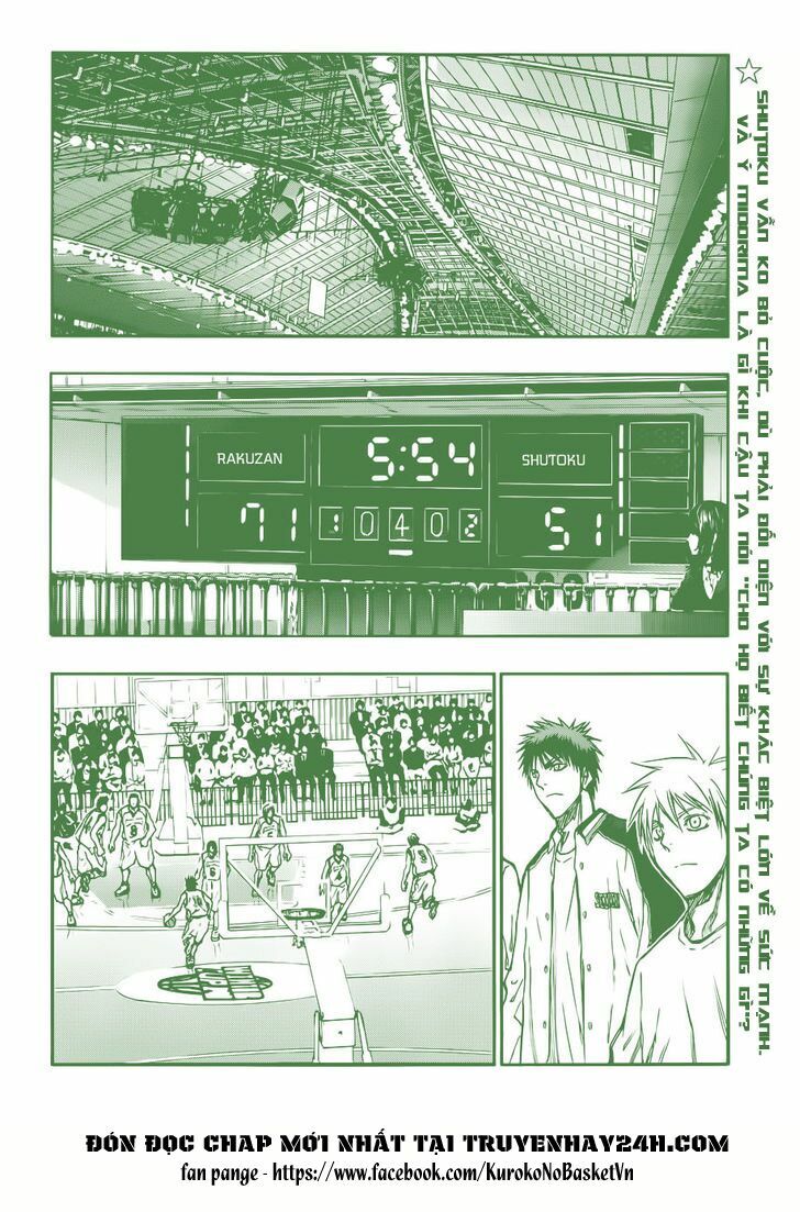 Vua bóng rổ Kuroko: Chapter 180