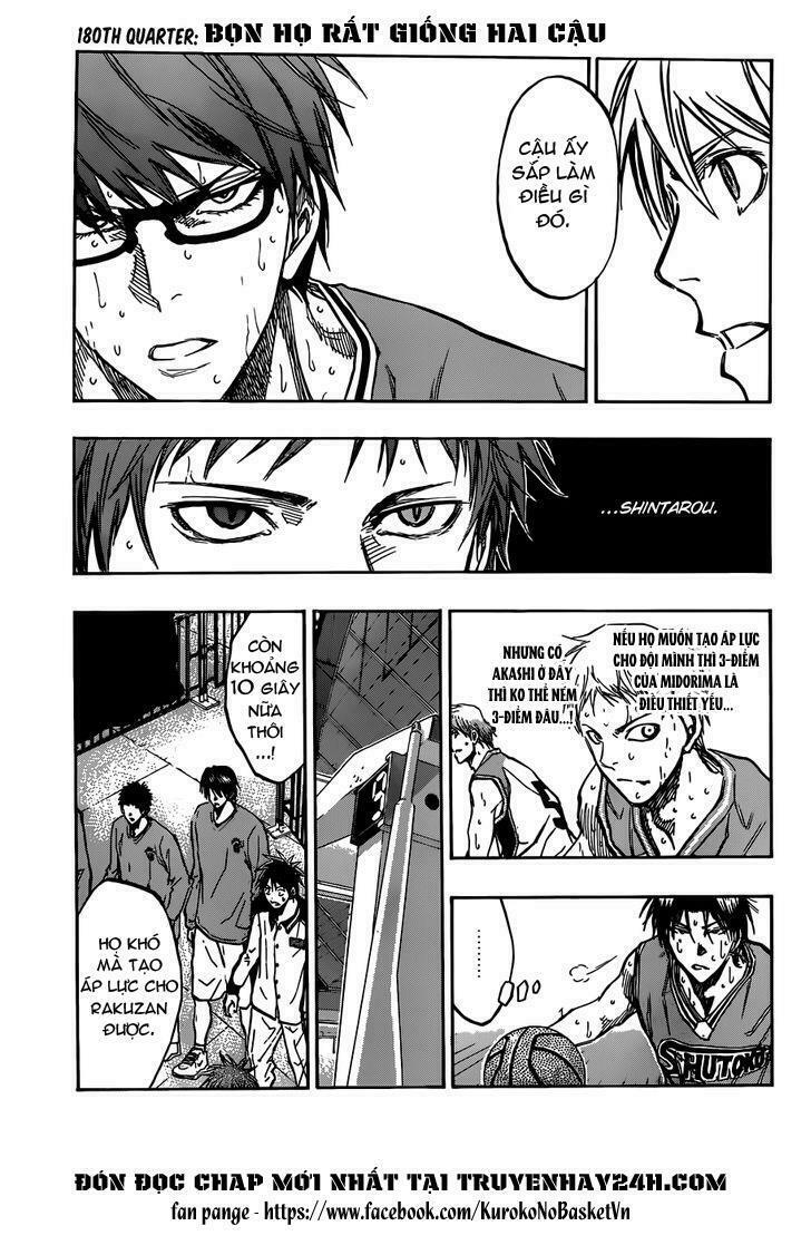 Vua bóng rổ Kuroko: Chapter 180