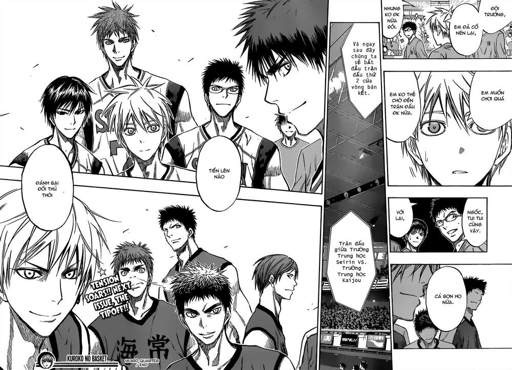 Vua bóng rổ Kuroko: Chapter 183