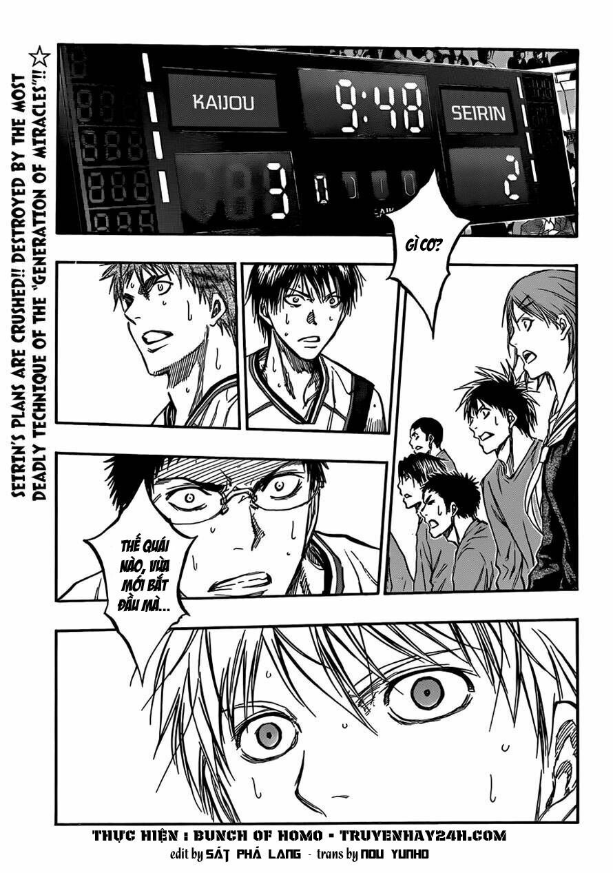 Vua bóng rổ Kuroko: Chapter 185