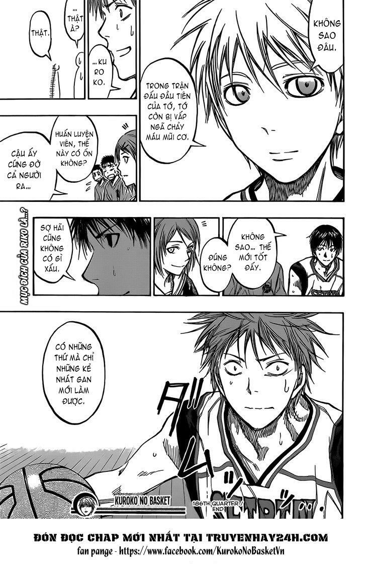 Vua bóng rổ Kuroko: Chapter 186
