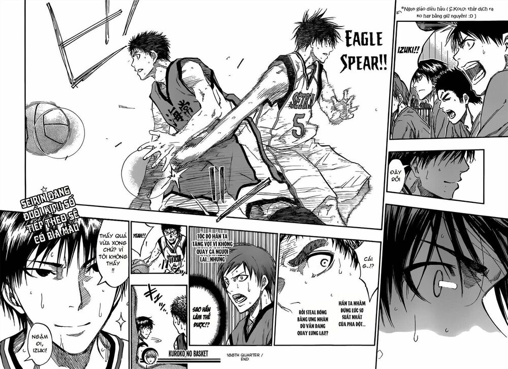 Vua bóng rổ Kuroko: Chapter 188
