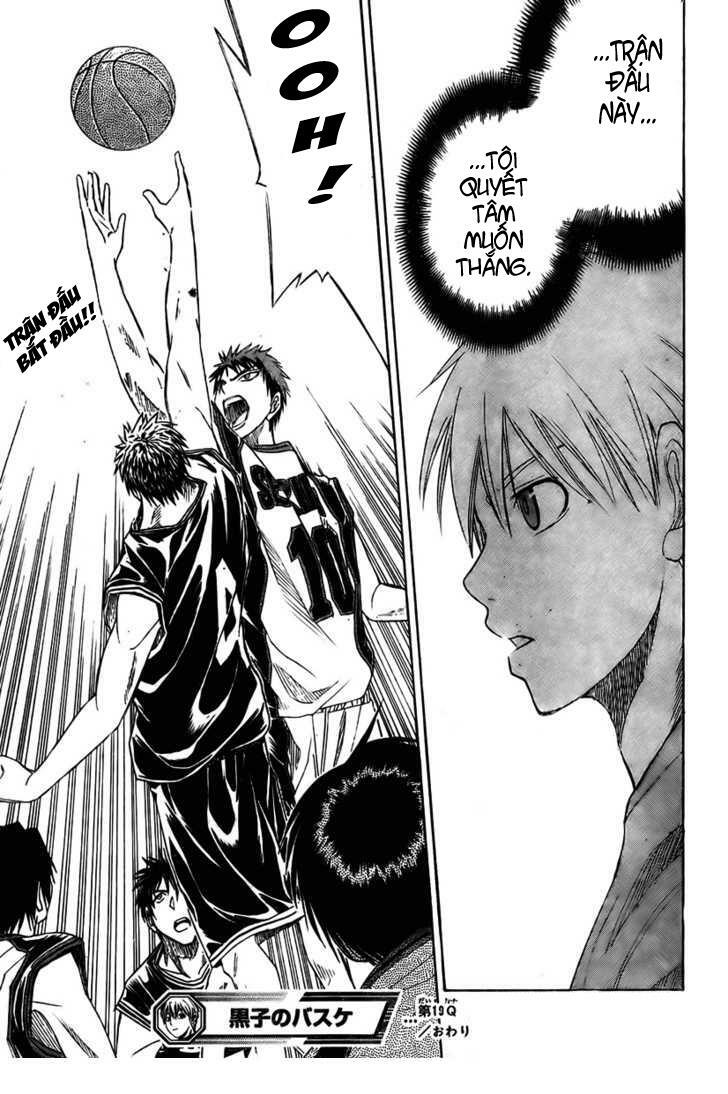Vua bóng rổ Kuroko: Chapter 19