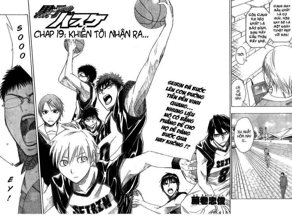 Vua bóng rổ Kuroko: Chapter 19