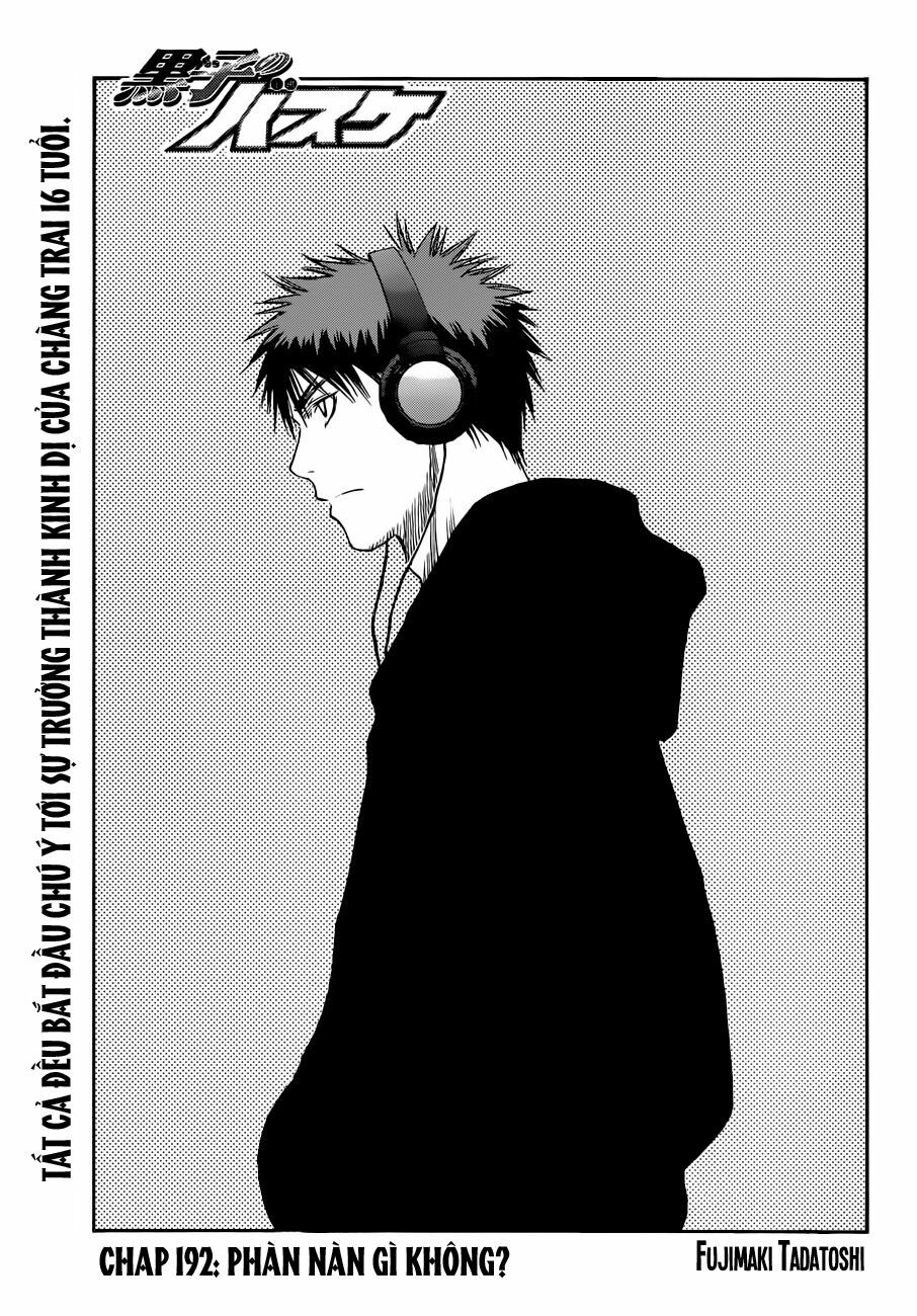 Vua bóng rổ Kuroko: Chapter 192