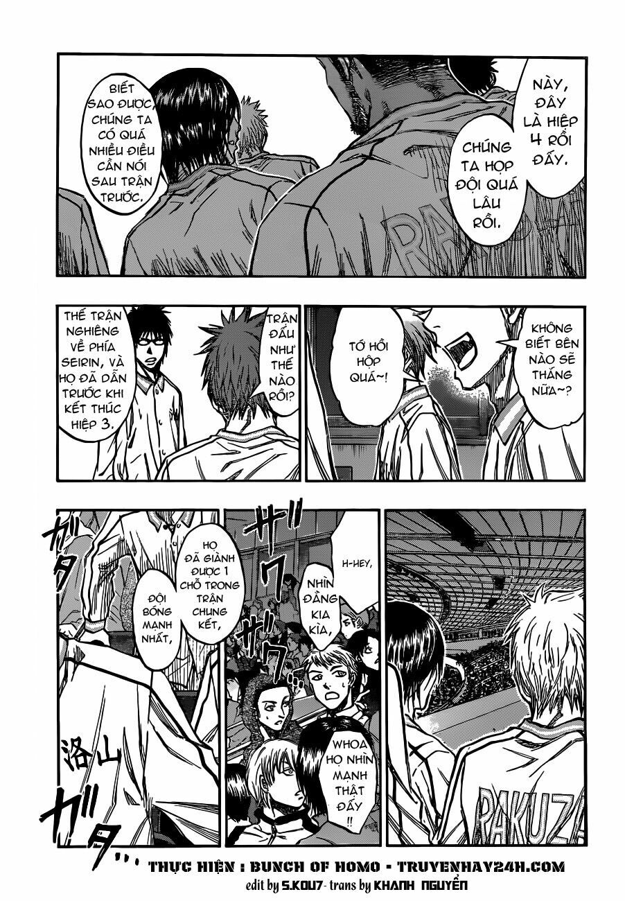 Vua bóng rổ Kuroko: Chapter 195
