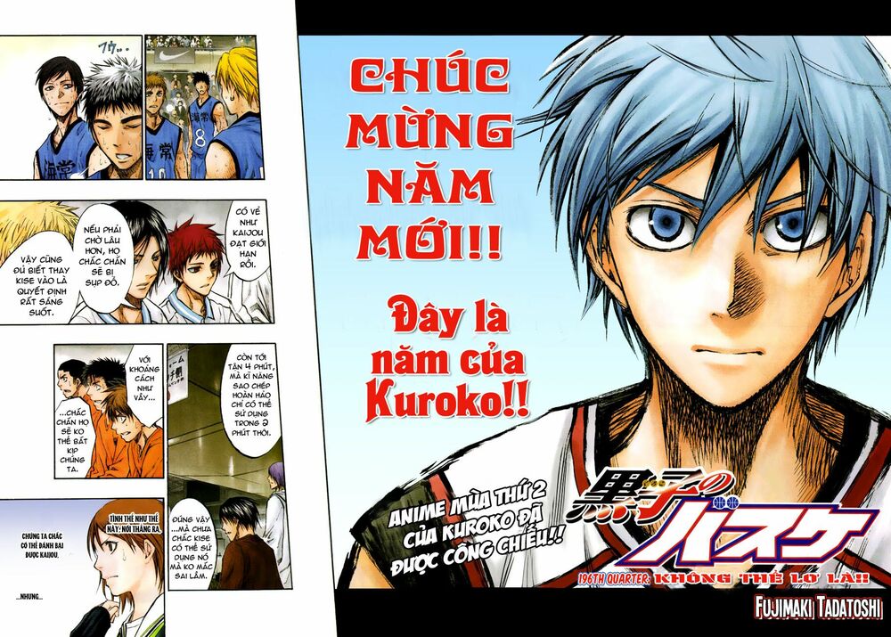 Vua bóng rổ Kuroko: Chapter 196