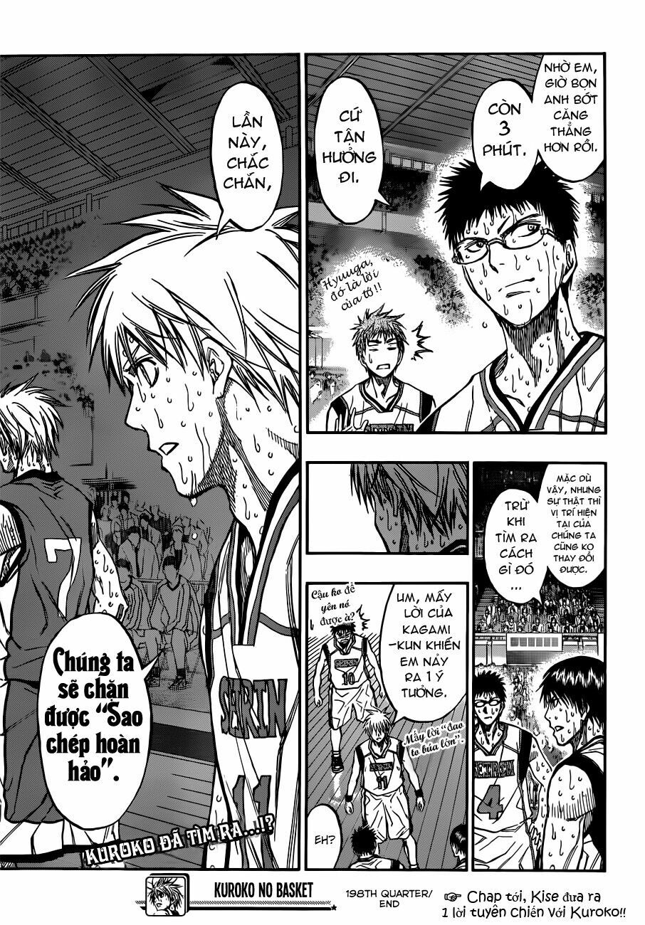 Vua bóng rổ Kuroko: Chapter 198