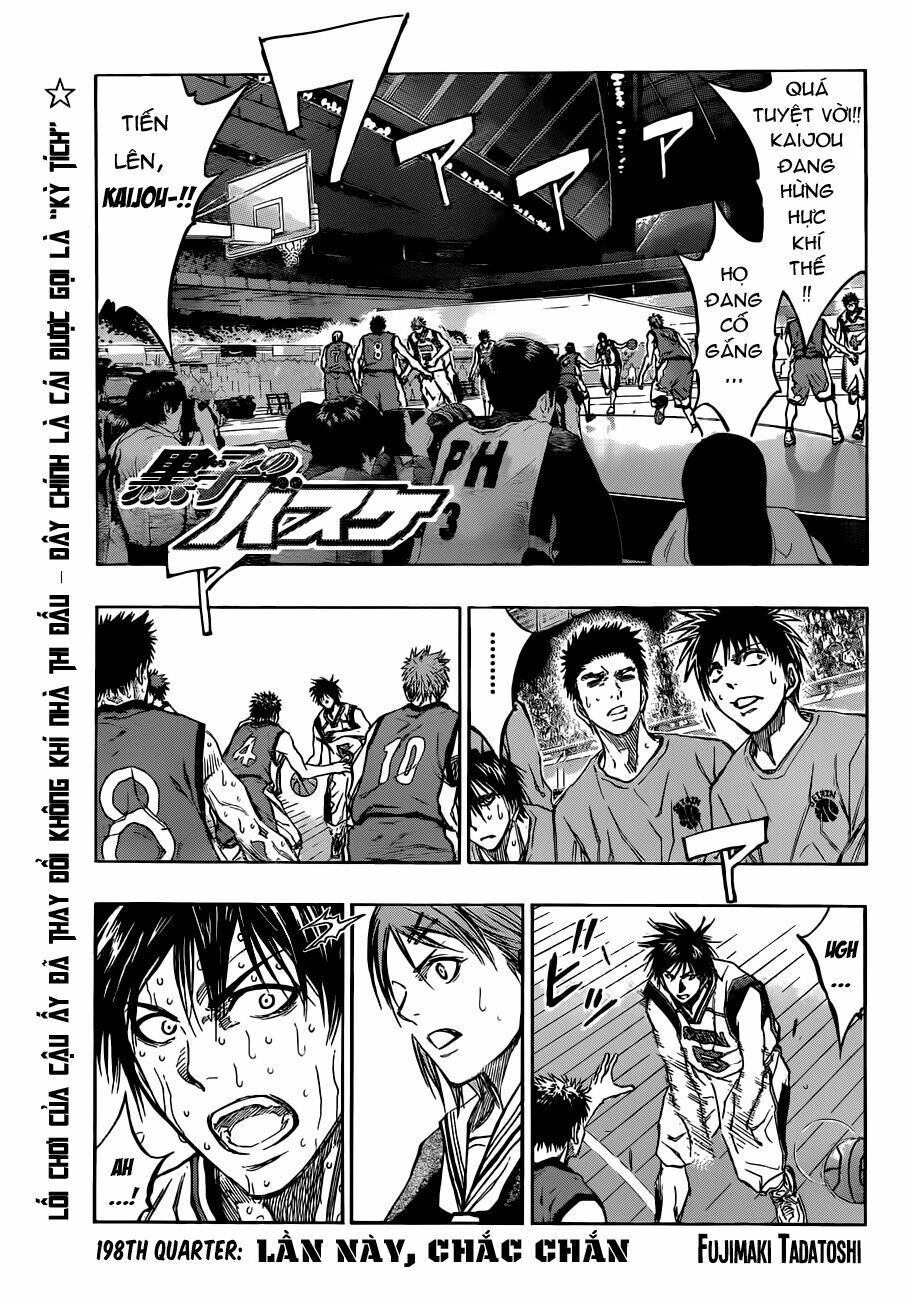 Vua bóng rổ Kuroko: Chapter 198