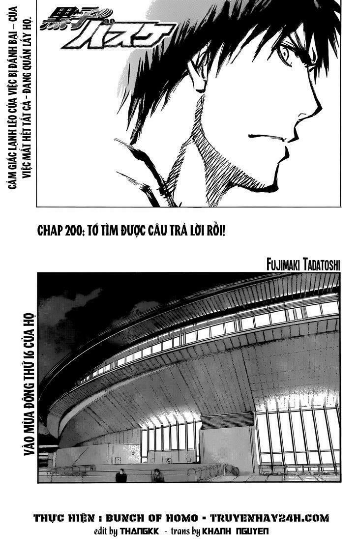 Vua bóng rổ Kuroko: Chapter 200
